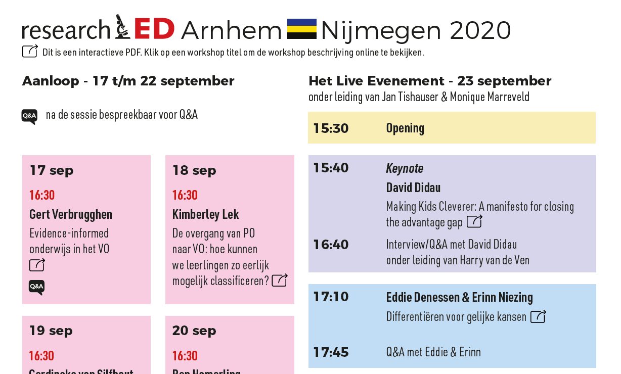 Rooster researchED Arnhem